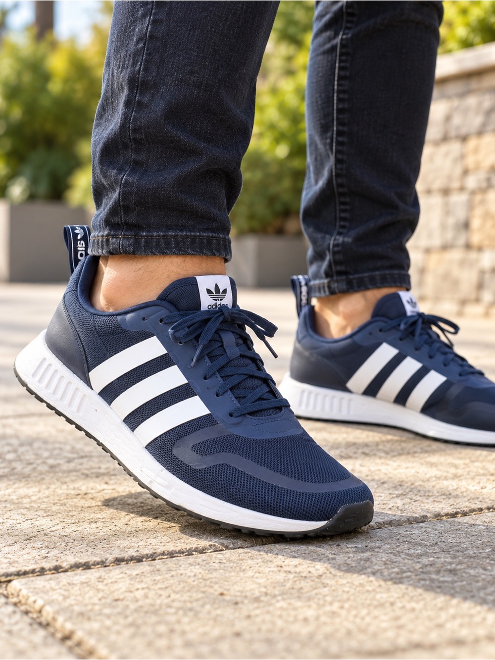 Adidas Multix Collegiate Navy White Men’s Size 13 Sneakers FX5117